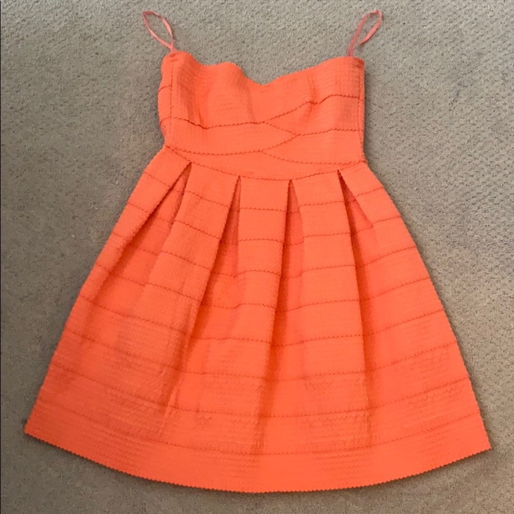 coral dress